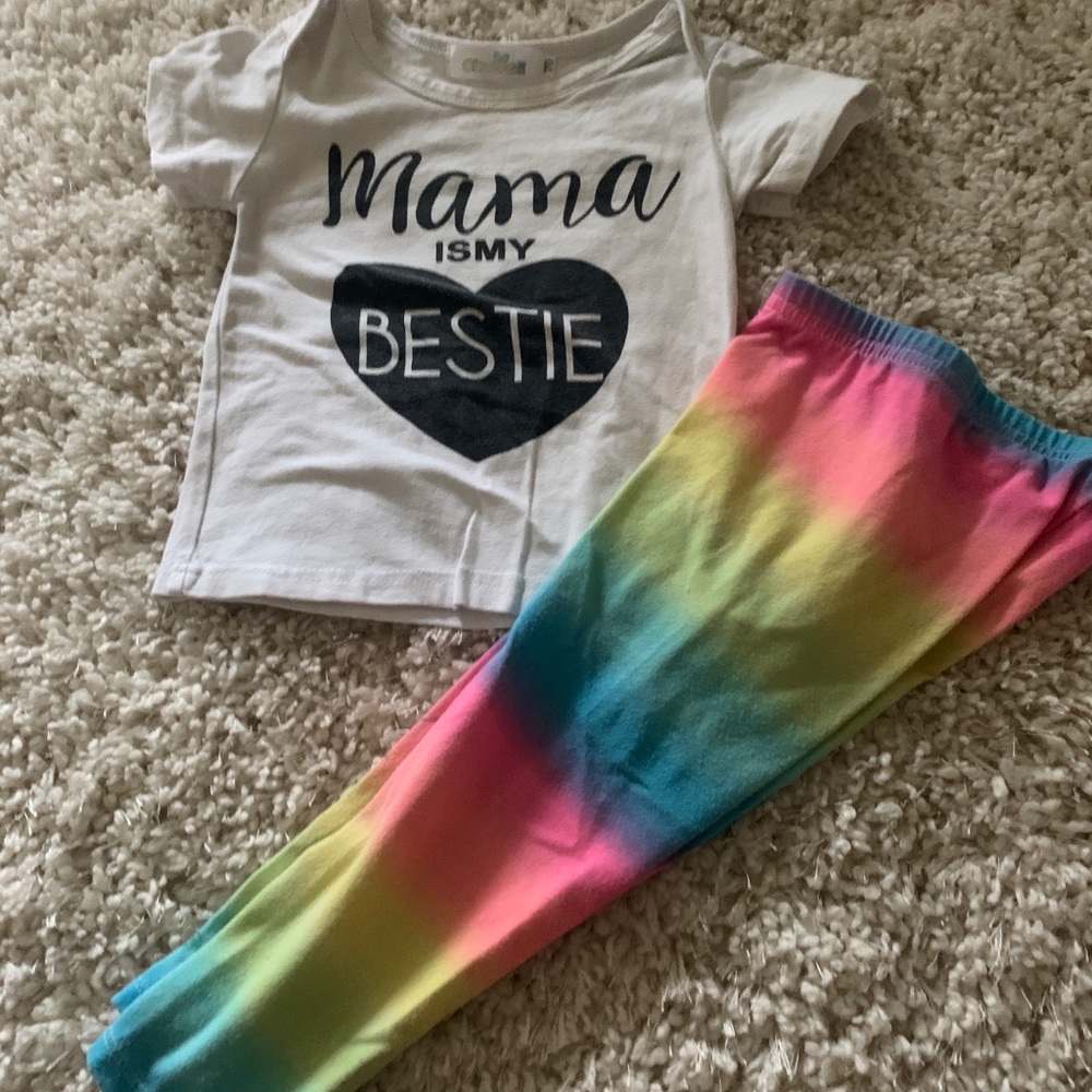 Girls set top and leggings